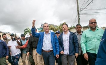 Presidente realiza recorrido por La Altagracia e inicia plan de respuesta por el paso del huracán Fiona