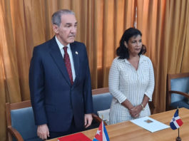 Ministro de Educación Superior, Ciencia y Tecnología sostiene encuentro con rectora de la Universidad de La Habana