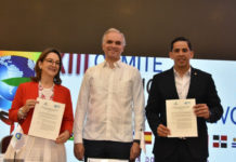 Organización Iberoamericana de Seguridad Social firma acuerdos de colaboración con Ministerio de Trabajo y CNSS