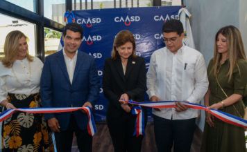 Vicepresidenta encabeza inauguración nueva oficina comercial de la CAASD en Naco
