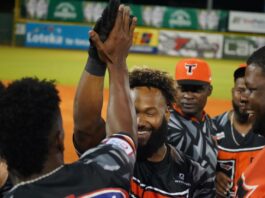 Hit de Santana deja al Escogido en el terreno