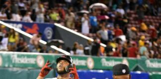 Peguero y Espinal comandan victoria de los Gigantes sobre las Águilas