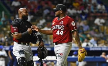 Gigantes vencen al Licey a domicilio en extrainnings