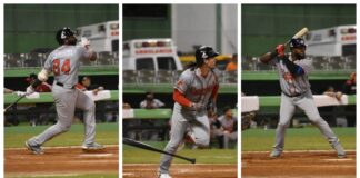 Rodríguez, Fabián y O’Brien se van para la calle en victoria del Escogido