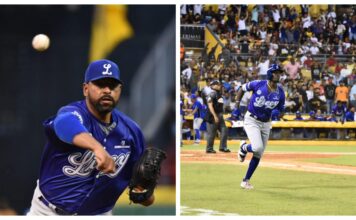 Valdez y Mauricio sacan la cara por Licey en triunfo sobre las Águilas