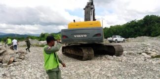 Incautan equipos y someten a individuos extraían arena de ríos