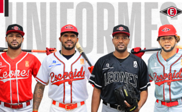 Escogido muestra innovaciones con su uniforme para la temporada 2022-2023 de LIDOM