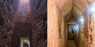 Descubren un túnel que podría conducir a la tumba de Cleopatra