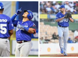 Camargo y Moyers comandan triunfo del Licey sobre el Escogido