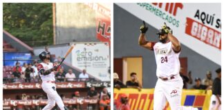 Urrutia y Peguero la sacan en triunfo de los Gigantes