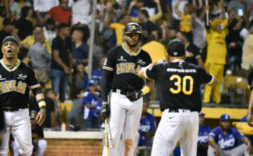 Encarnación decide triunfo de las Águilas sobre el Licey
