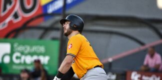 Hudson jonronea y guía a las Águilas a disponer de los Gigantes