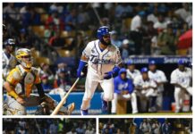 Bonifacio, Mauricio y De La Cruz lideran ataque del Licey sobre las Águilas