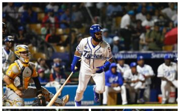 Bonifacio, Mauricio y De La Cruz lideran ataque del Licey sobre las Águilas