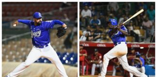 Valdez y Aquino se destacan en triunfo del Licey sobre los Gigantes