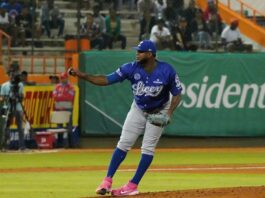 Licey lanza histórico No Hitter a los Toros en su casa
