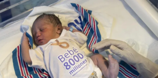 Habitante 8 mil millones del planeta nace en RD y se llama Damián