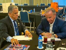 Presidentes de IFBB y FDFF pactan acuerdo para la región centroamericana y del Caribe