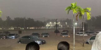 Dos muertos en Santo Domingo a causa de las lluvias torrenciales