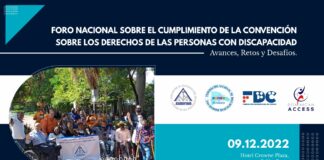 Foro analizará el cumplimiento de la Convención sobre los Derechos de la Personas con Discapacidad