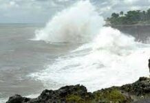 Temperaturas agradables y oleaje peligroso informa Onamet