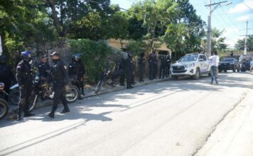 Policía Nacional entra en control de Los Alcarrizos