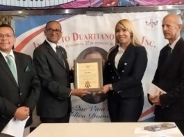 Instituto Duartiano de USA reconoce a Ana Mora