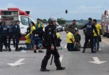 Al menos 1,200 bolsonaristas son detenidos en campamento frente al Ejército de Brasil