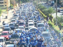 Licey realiza su desfile de campeones