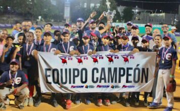 Sánchez Ramírez se corona campeón de la IV Copa Nacional U12 Robinson Canó