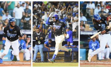 Bonifacio, Rojas Jr. y Alfaro se crecen en triunfo del Licey sobre las Águilas