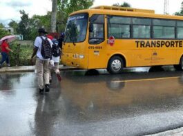 Estudiantes sobre transporte escolar: “Esto está bacano, hasta aire acondicionado”
