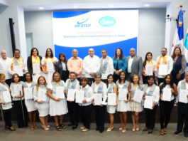 INFOTEP entrega certificados a periodistas especializados del área de la salud
