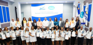 INFOTEP entrega certificados a periodistas especializados del área de la salud