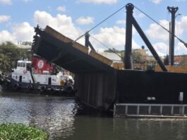 Puente Flotante será cerrado este sábado por dos horas