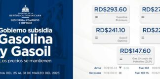 Avtur baja de precio esta semana, otros combustibles se mantienen sin variación