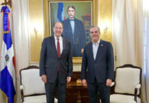 Luis Abinader se reune con el presidente del Banco Mundial
