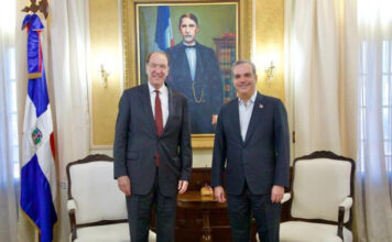 Luis Abinader se reune con el presidente del Banco Mundial