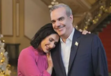 Luis Abinader y Raquel Arbaje: Así han destilado amor la pareja en estos 3 años de Gobierno