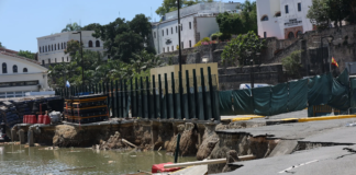 Sobrecarga provoca rotura en parte del muelle Don Diego