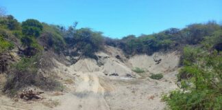 Munícipes de Baní confirman daños a las Dunas