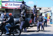 Se cumple huelga en San Francisco de Macorís bajo una fuerte militarización