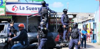 Se cumple huelga en San Francisco de Macorís bajo una fuerte militarización