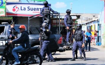 Se cumple huelga en San Francisco de Macorís bajo una fuerte militarización