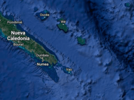 Un terremoto de 7.7 de magnitud se registró al sureste de Nueva Caledonia