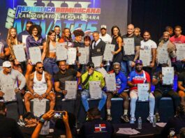 FDFF reconoce atletas que ganaron el 1er IFBB Élite Pro Qualifier Colombia 2023