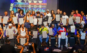 FDFF reconoce atletas que ganaron el 1er IFBB Élite Pro Qualifier Colombia 2023