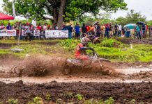 Fabricio Chacón sale victorioso en el motocross de Higüey