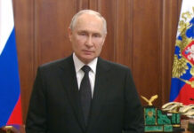 Putin: Cualquier revuelta es «una amenaza mortal», nuestras acciones serán «contundentes»