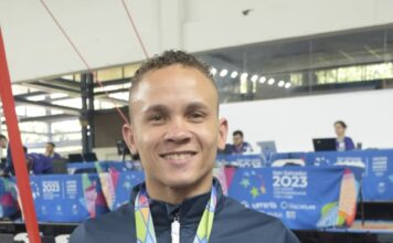 Audrys Nin obtiene plata en all around gimnasia artística en San Salvador 2023